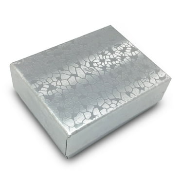 Darice Cotton Filled Grey Jewelry Boxes 6 Piece Darice Cotton Filled Grey Jewelry Boxes 6 Piece